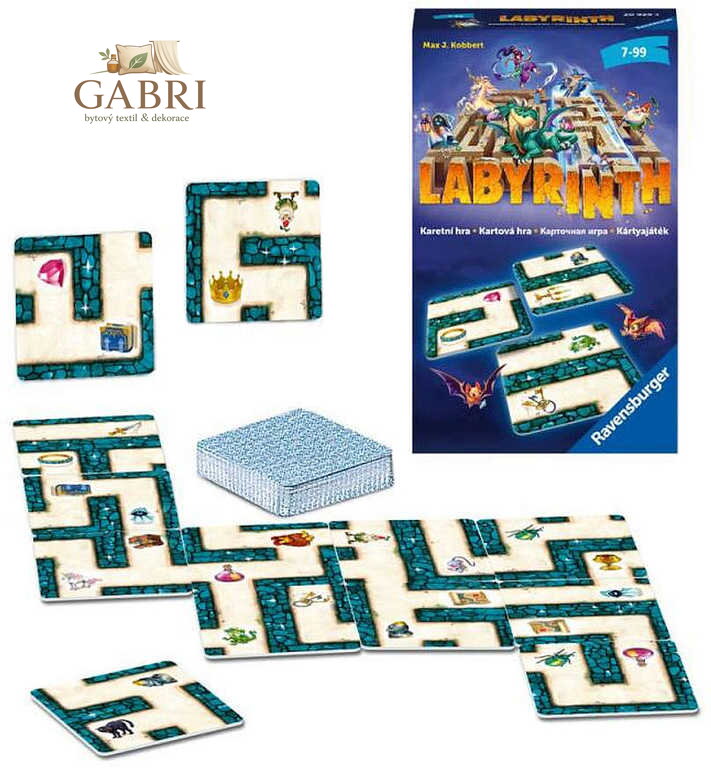 RAVENSBURGER Hra Labyrinth karetní *SPOLEČENSKÉ HRY*