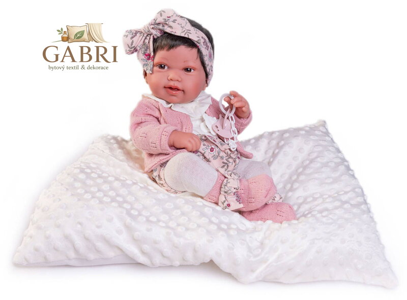 ANTONIO JUAN Panenka miminko Pipa realistické tělíčko vinyl