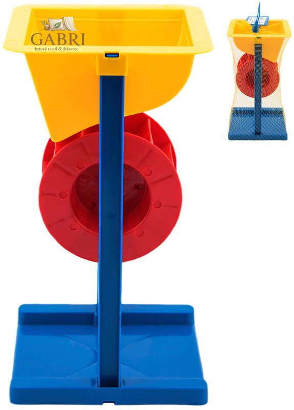 LORI 230 Mlýnek plastový samostatný s násypkou na písek