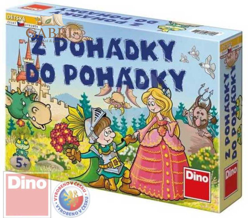 DINO Hra Z pohádky do pohádky nová verze *SPOLEČENSKÉ HRY*