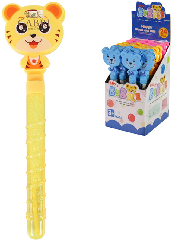 Bublifuk klapací dětský bublifukovač se zvířátky 55ml 3 druhy