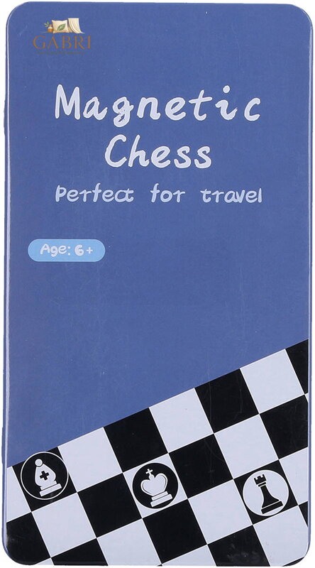 HRA Šachy magnetické cestovní plechová krabička *SPOLEČENSKÉ HRY*