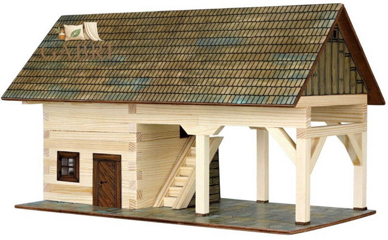 WALACHIA Kolna W17 Hobby Kit DŘEVĚNÁ STAVEBNICE
