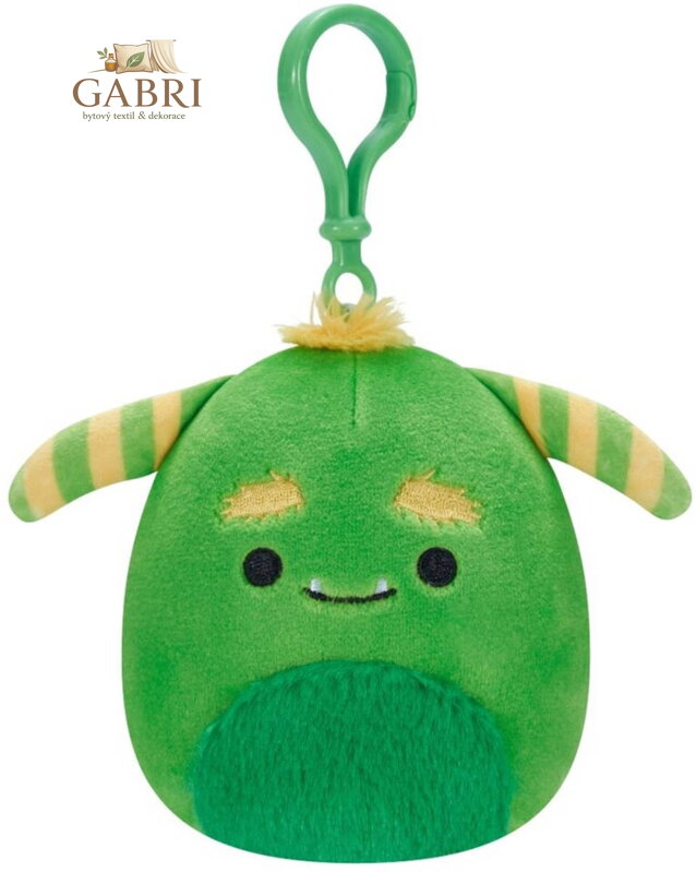 PLYŠ Squishmallows Příšera Callum přívěsek na klíče *PLYŠOVÉ HRAČKY*
