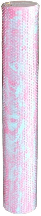 MERCO Válec masážní 90x15cm jóga roller pěnový růžovo-modrý