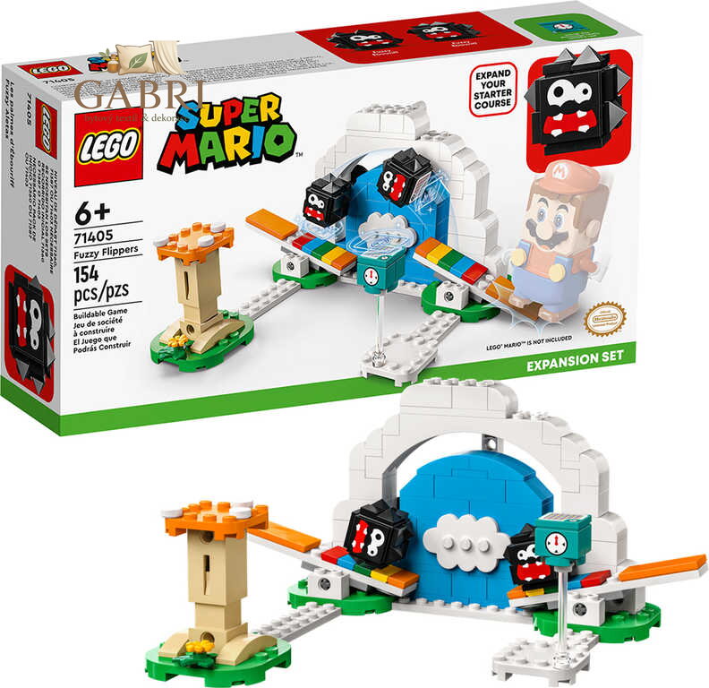 LEGO SUPER MARIO Fuzzy a ploutve (rozšíření) 71405 STAVEBNICE