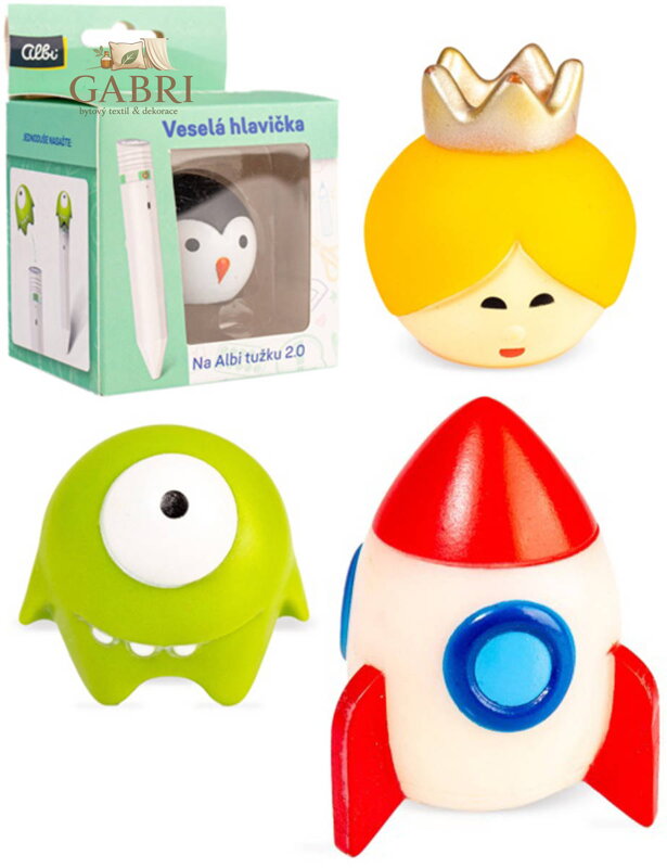 ALBI Kouzelné čtení veselá hlavička na elektronickou tužku 2.0 4 druhy