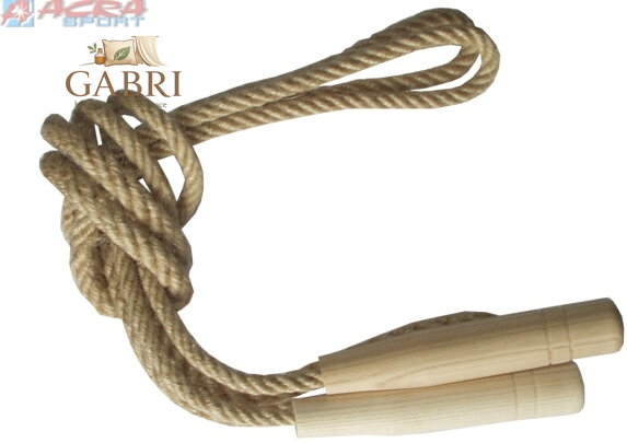 ACRA Švihadlo juta kónické 2,5m dřevěná držadla v sáčku