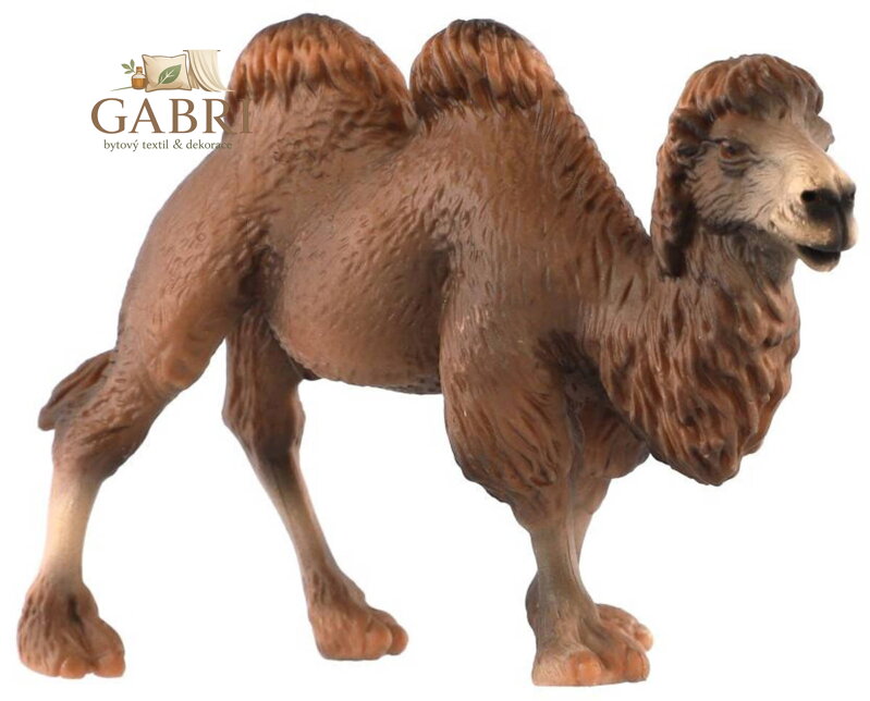 Velbloud dvouhrbý 12cm zvířátko plastová figurka Zooted