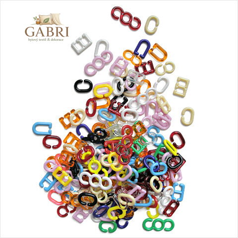 PROFIBABY Céčka různé barvy a tvary set 150ks v sáčku