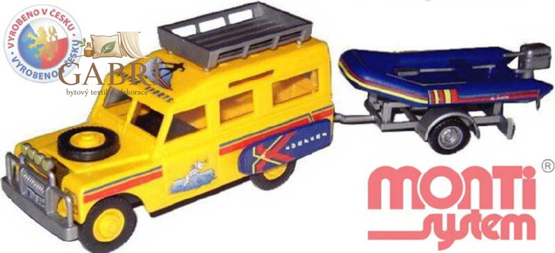 SEVA Monti System 63 Auto Land Rover ADRIATIC stavebnice MS63 0101-63