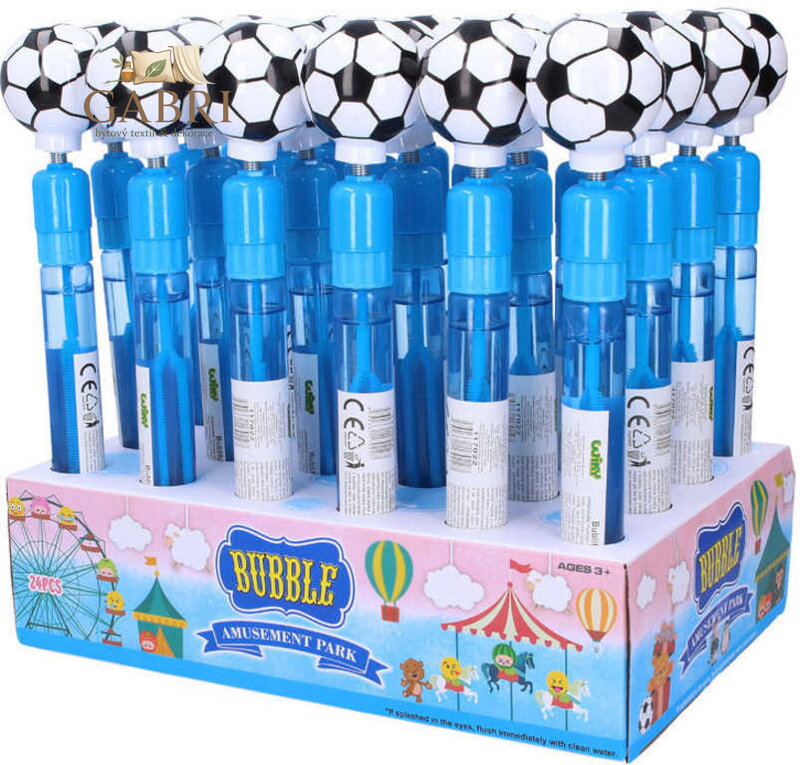 Bublifuk kopačák 60ml dětský bublifukovač s hrkávkou velké bubliny