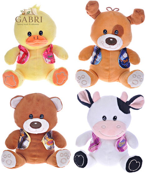 PLYŠ Baby zvířátko 21cm 4 druhy *PLYŠOVÉ HRAČKY*