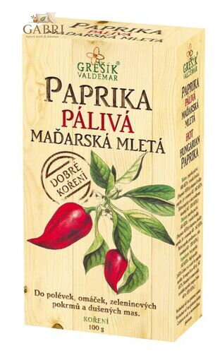 Grešík Paprika pálivá maďarská mletá 100 g