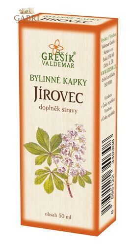 Grešík Jírovec kapky 50 ml