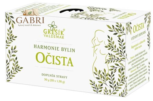 Grešík Očista Harmonie bylin 20 x 1,5 g přebal
