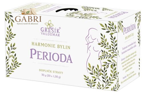 Grešík Perioda Harmonie bylin 20 x 1,5 g přebal