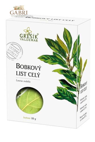 Grešík Bobkový list celý 10 g