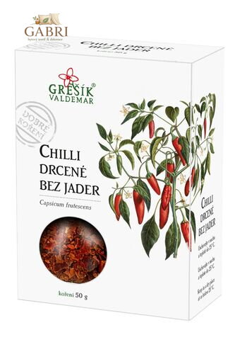 Grešík Chilli drcené bez jader 50 g