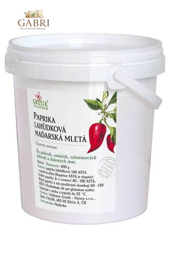 Grešík Paprika lahůdková maďarská mletá 400 g