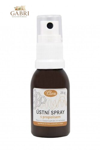 Ústní sprej propolis 25 g Pleva