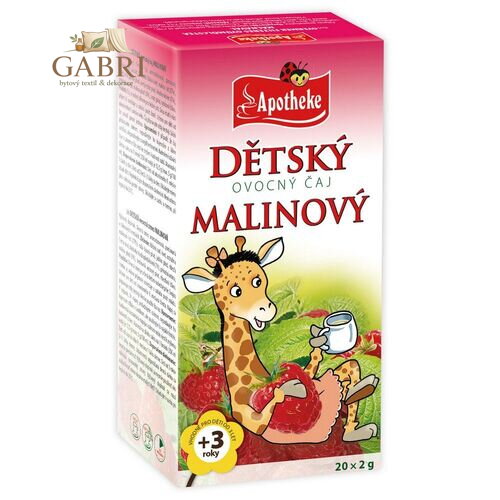Dětský malinový 20 n.s. Apotheke