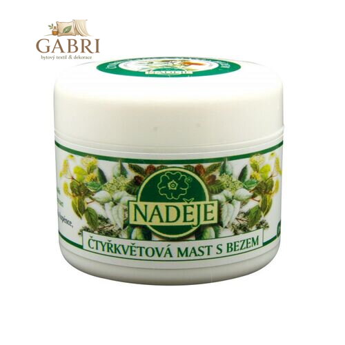 Čtyřkvětová mast s bezem 50 ml NADĚJE