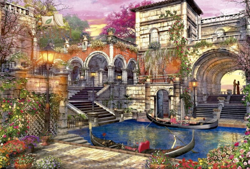 EDUCA Puzzle Námluvy v Benátkách 3000 dílků