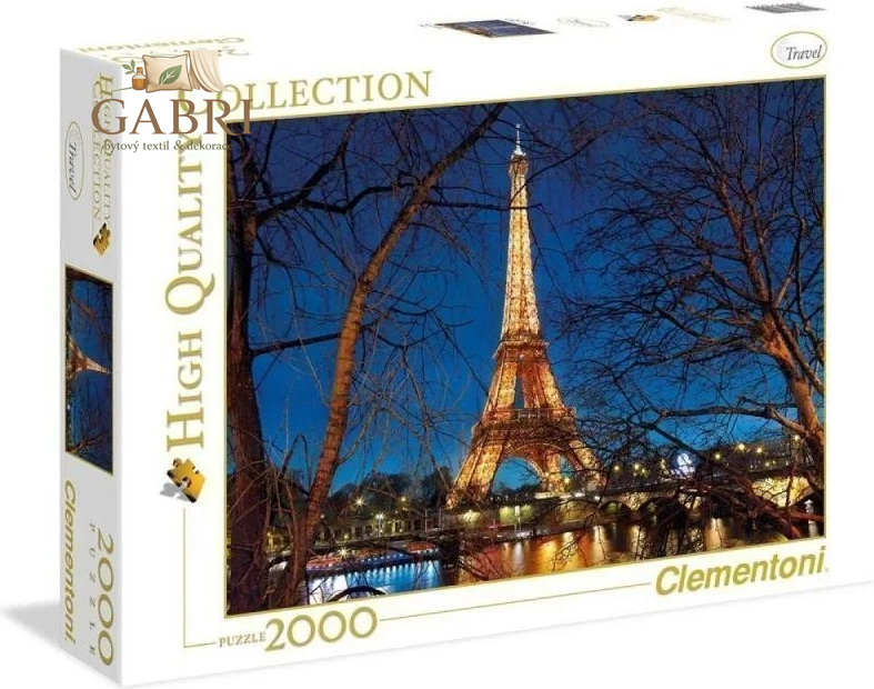CLEMENTONI Puzzle Paříž 2000 dílků