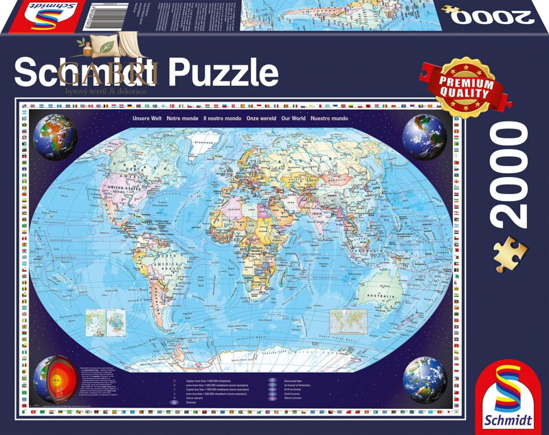 SCHMIDT Puzzle Náš svět 2000 dílků