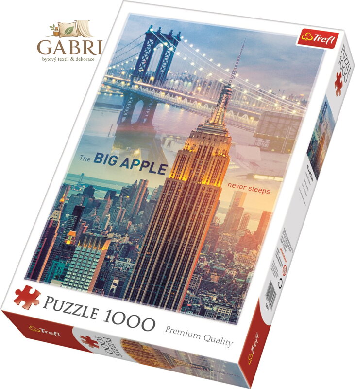 TREFL Puzzle New York za úsvitu 1000 dílků