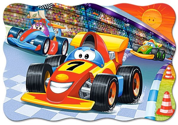 CASTORLAND Puzzle Závody MAXI 20 dílků