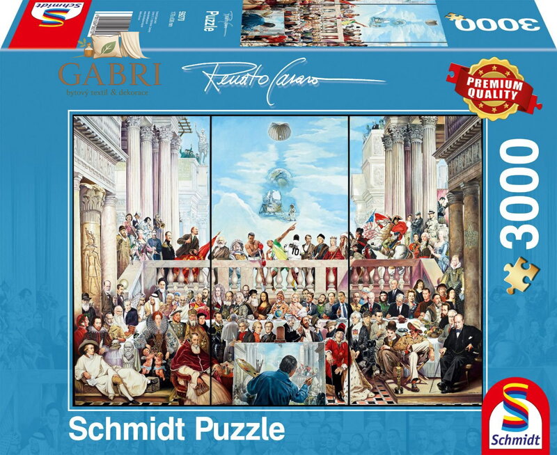 SCHMIDT Puzzle Tak pomíjí světská sláva 3000 dílků