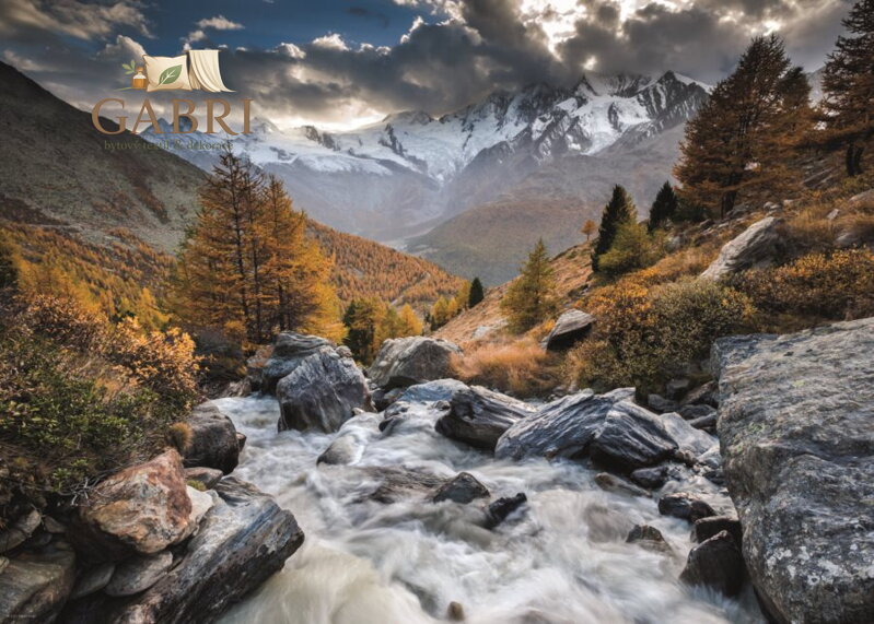 HEYE Puzzle Horský potok, Švýcarsko 1000 dílků