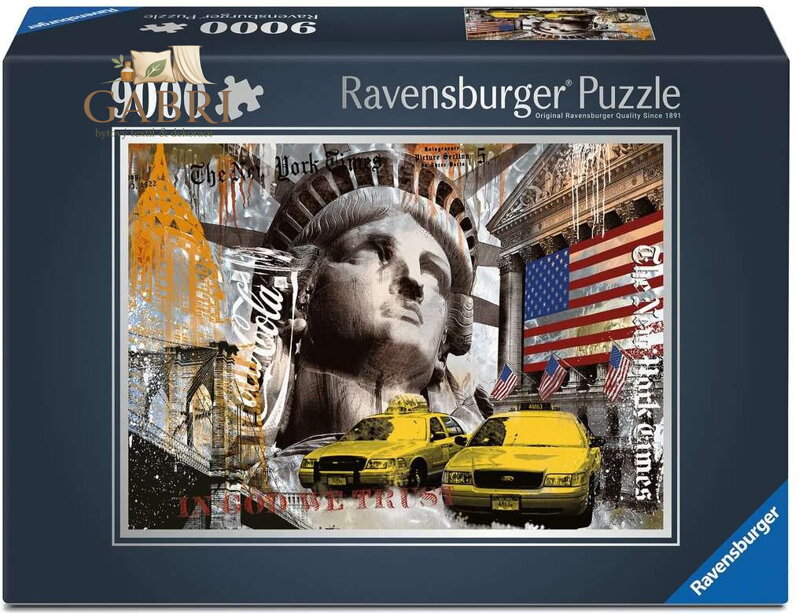 RAVENSBURGER Puzzle Metropole New York 9000 dílků