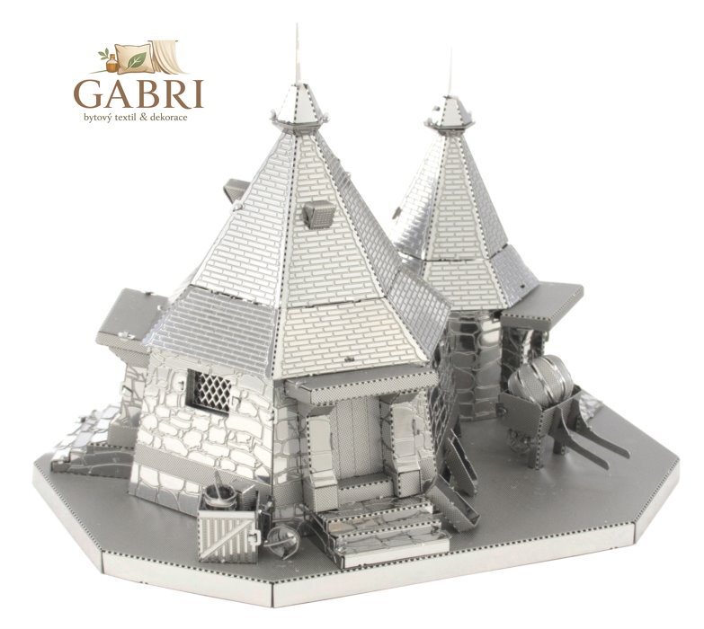 METAL EARTH 3D puzzle Harry Potter: Hagridova chýše