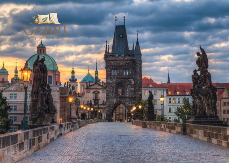 RAVENSBURGER Puzzle Procházka po Karlově mostu 1000 dílků