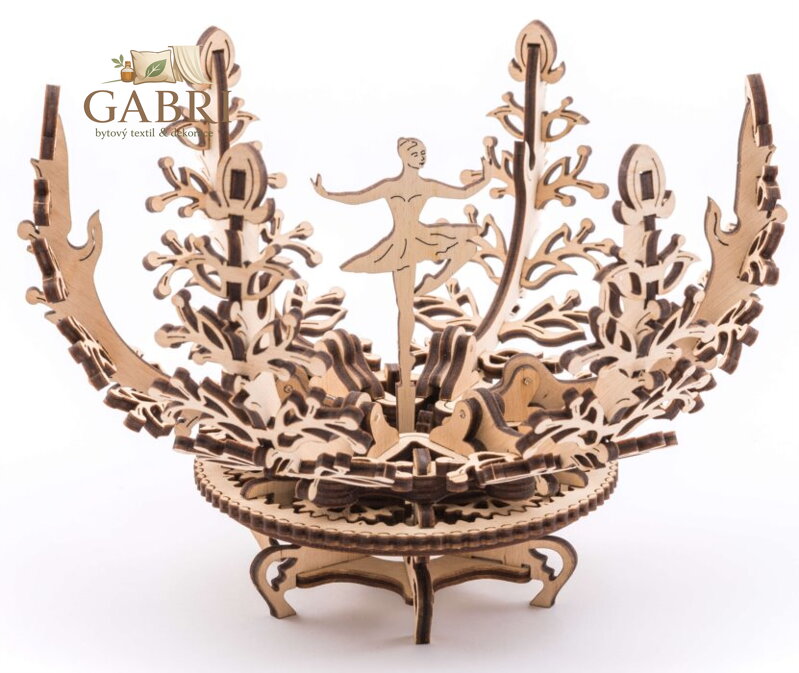 UGEARS 3D puzzle Květina 101 dílků