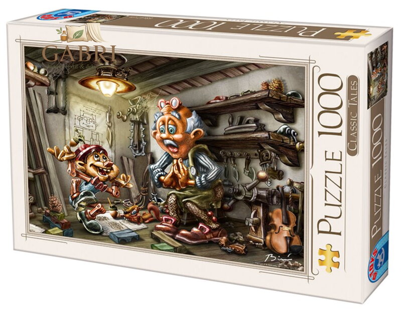 D-TOYS Puzzle Pinokio 1000 dílků