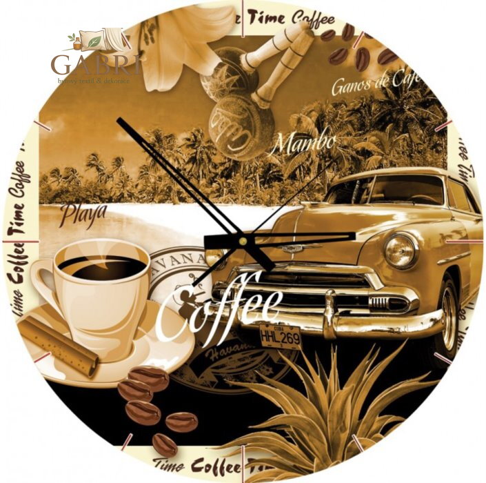 ART PUZZLE Puzzle hodiny Šálek kávy 570 dílků