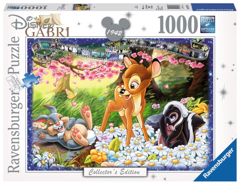 RAVENSBURGER Puzzle Bambi 1000 dílků