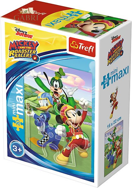 TREFL Puzzle Mickey Mouse: Závodníci 20 dílků