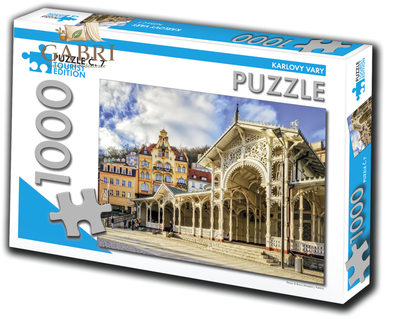 TOURIST EDITION Puzzle Karlovy Vary 1000 dílků (č.7)