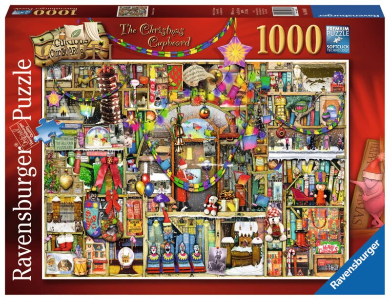 RAVENSBURGER Puzzle Vánoční kredenc 1000 dílků
