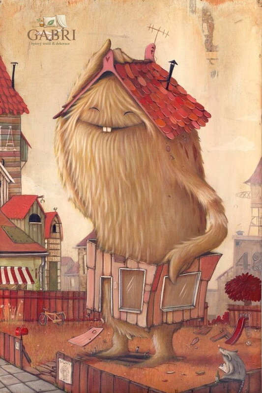 HEYE Puzzle Zozoville: Sousedství 1000 dílků