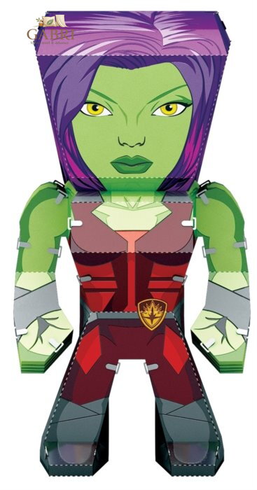 METAL EARTH 3D puzzle Strážci Galaxie: Gamora