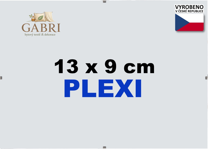 BFHM Rám Euroclip 13x9cm (plexisklo)