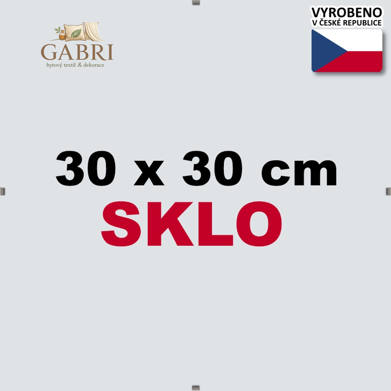 BFHM Rám Euroclip 30x30cm (sklo)