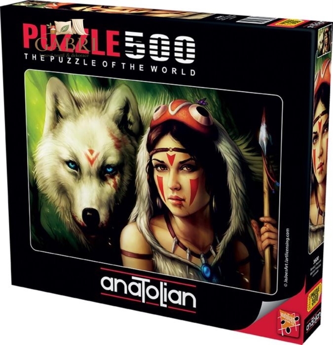 ANATOLIAN Puzzle Princezna válečnice 500 dílků
