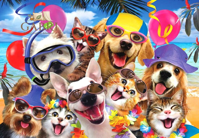 ANATOLIAN Puzzle Selfie z plážové party 260 dílků